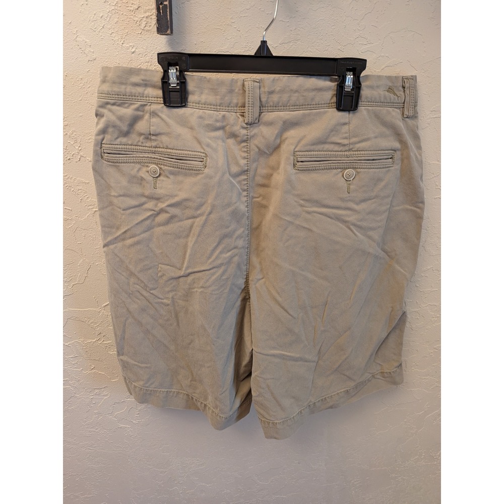 Tommy Bahama‎ Mens IslandZone Hybrid Shorts Beige Size 36 Golf Casual